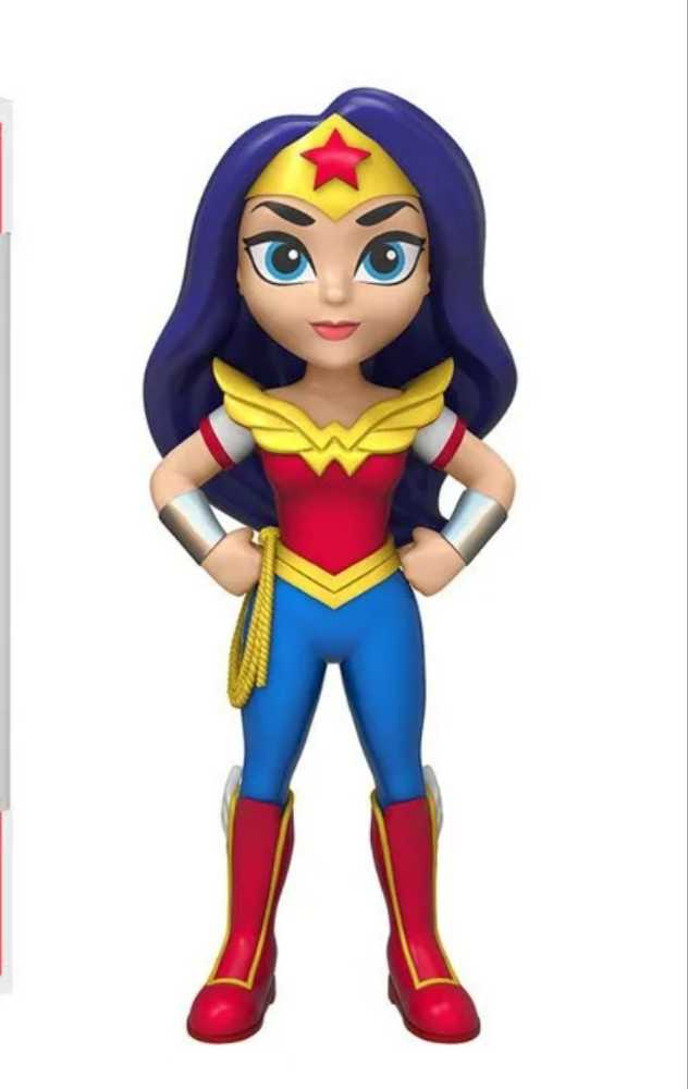 Funko Rock Candy: DC Super Hero Girls Wonder Woman - DC Mattel (DC Super Hero Girls) action figure collectible [Barcode 0889698119467] - Main Image 3