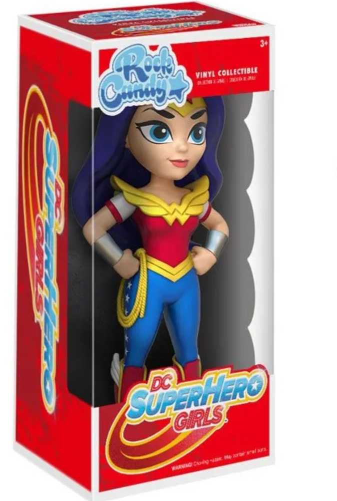 Funko Rock Candy: DC Super Hero Girls Wonder Woman - DC Mattel (DC Super Hero Girls) action figure collectible [Barcode 0889698119467] - Main Image 4
