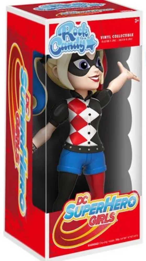 Funko Rock Candy: DC Super Hero Girls Harley Quinn - DC Mattel (DC Super Hero Girls) action figure collectible [Barcode 0889698120593] - Main Image 4