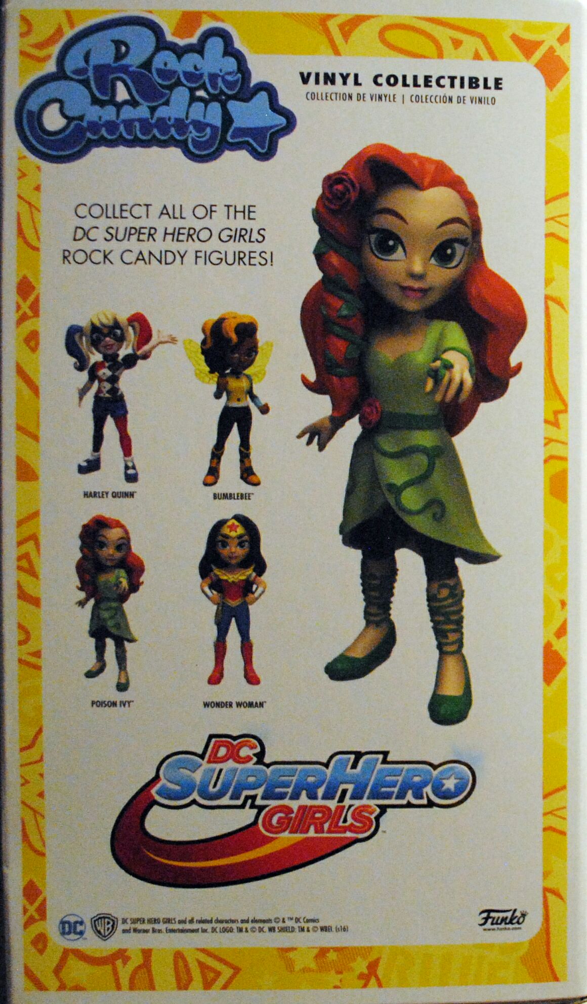 Funko Rock Candy DC Super Hero Girls Poison Ivy - DC Mattel (DC Super Hero Girls) action figure collectible [Barcode 0889698120609] - Main Image 2