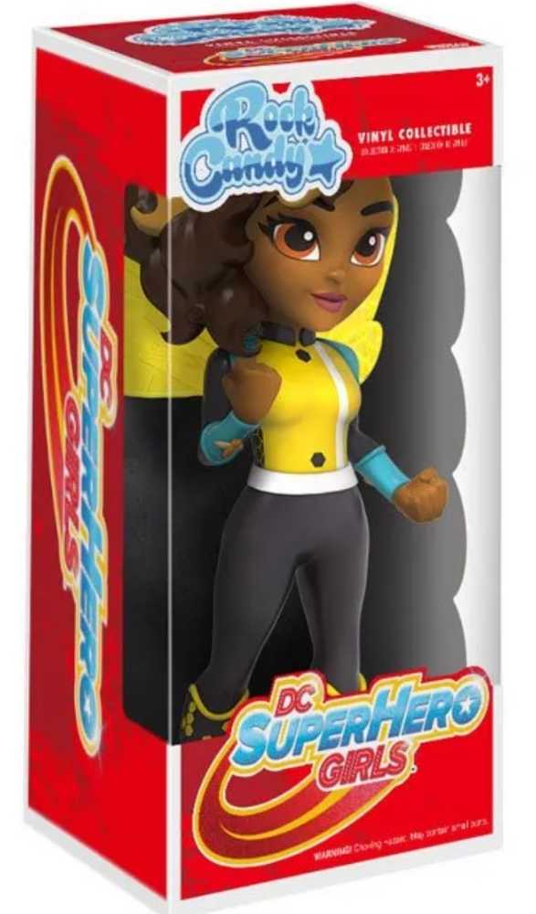 Funko Rock Candy DC Super Hero Girls Bumble Bee - Funko (DC Super Hero Girls) action figure collectible [Barcode 0889698120616] - Main Image 4