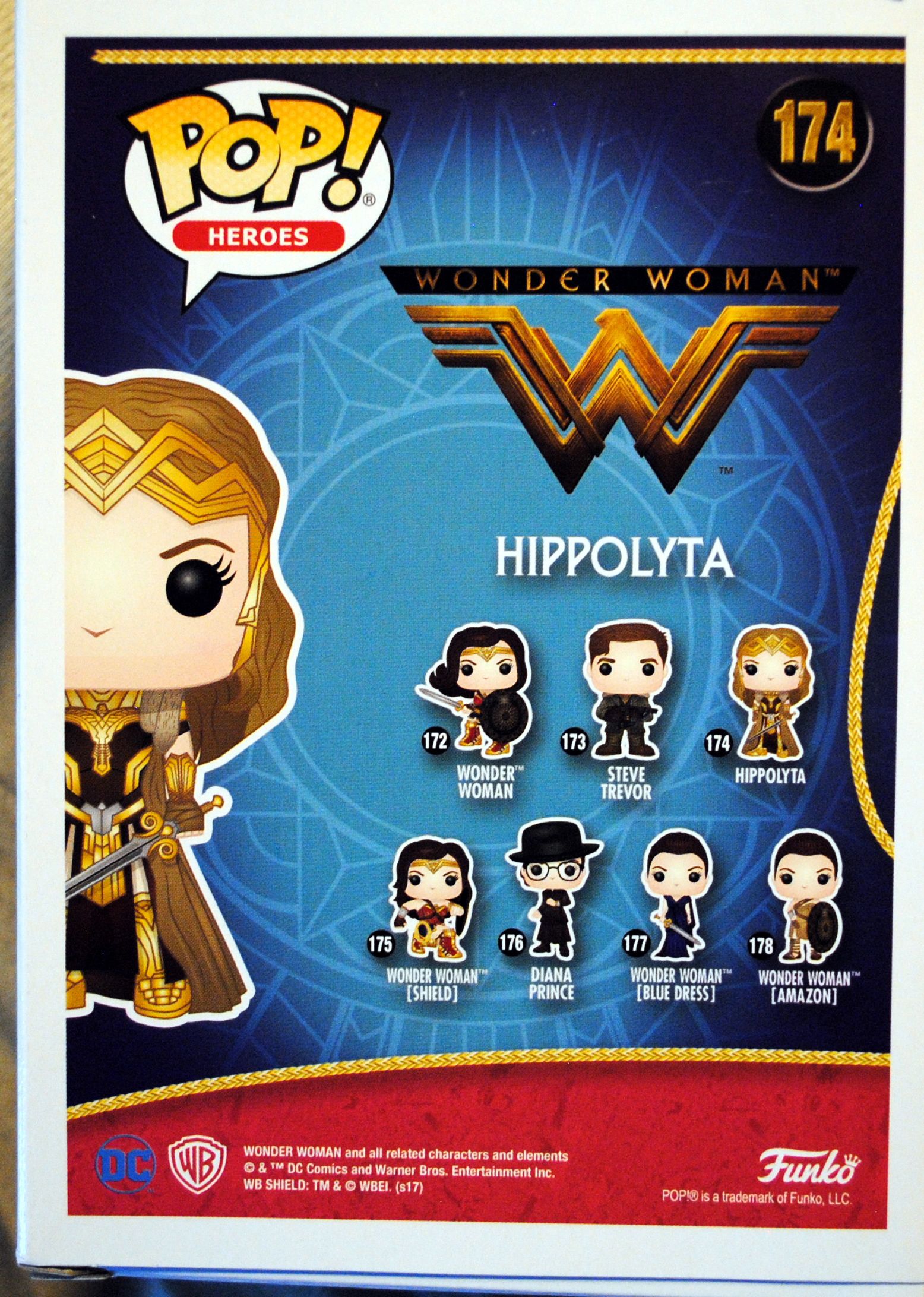 Funko Pop! Movies: Hippolyta - Funko (Wonder Woman Movie) action figure collectible [Barcode 0889698125413] - Main Image 2