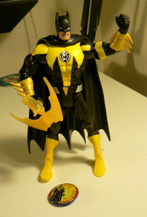 Batman (Sinestro Corps) - Mattel (DC Universe Classics Series 15) action figure collectible [Barcode 027084831566] - Main Image 2
