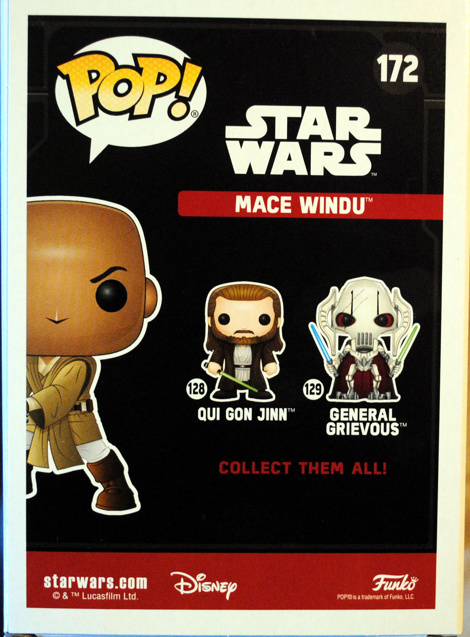 Funko Pop! Movies: Star Wars Mace Windu AOTC - Funko Pop (Star Wars Episode II Attack of the Clones) action figure collectible [Barcode 0889698127493] - Main Image 2
