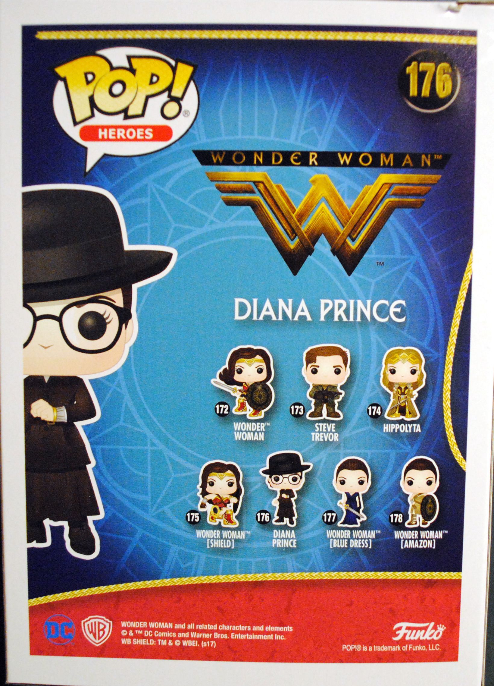 Funko Pop! Movies: Wonder Woman Movie Wonder Woman Diana Prince - Funko (The Wonder Woman Movie) action figure collectible [Barcode 0889698140126] - Main Image 2