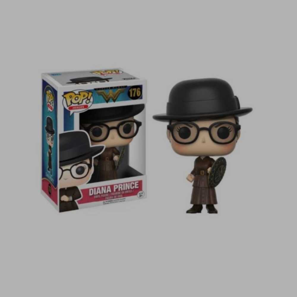 Funko Pop! Movies: Wonder Woman Movie Wonder Woman Diana Prince - Funko (The Wonder Woman Movie) action figure collectible [Barcode 0889698140126] - Main Image 4