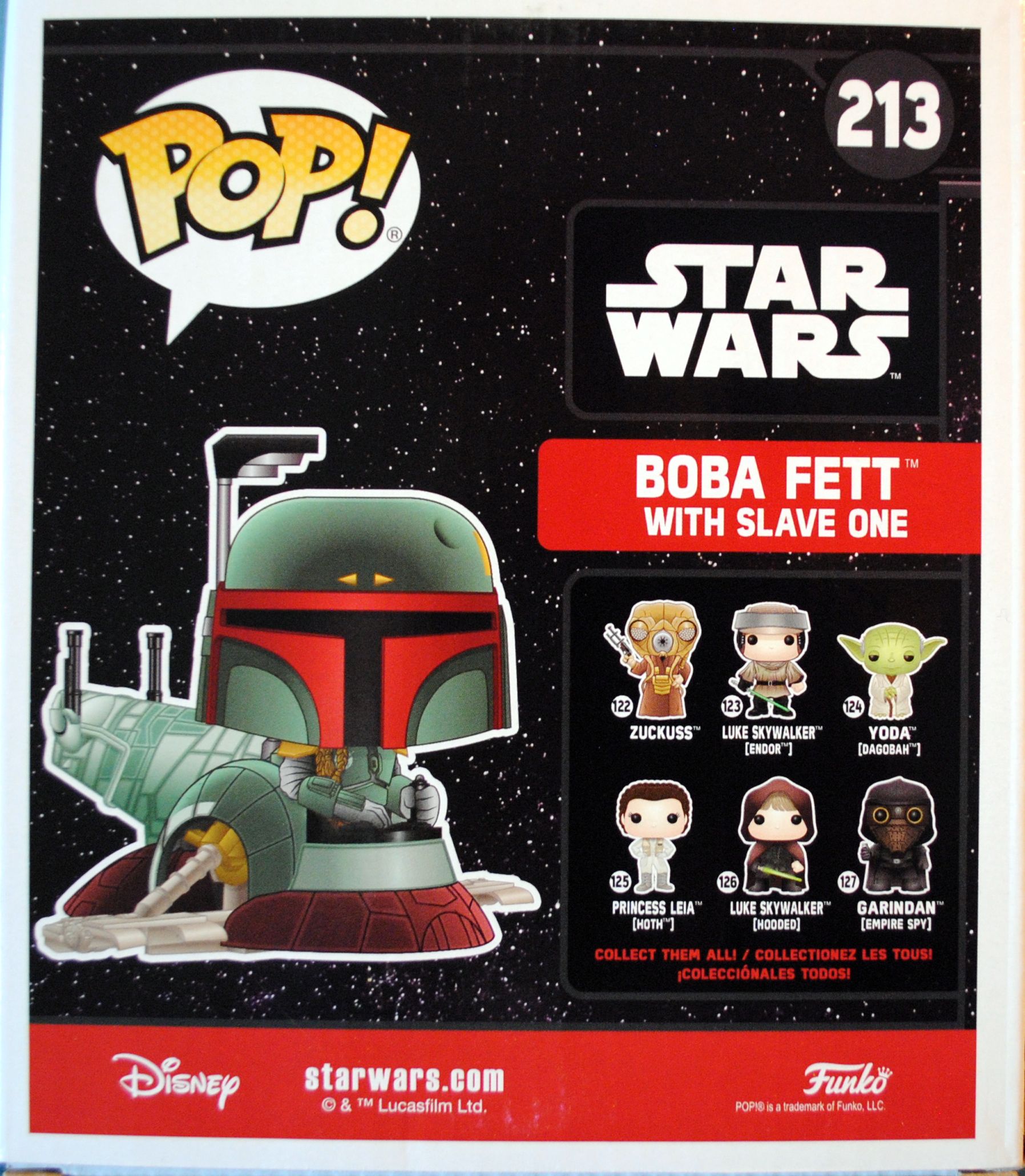 Funko Pop! Movies: Star Wars Boba Fett with Slave 1 ESB - Funko (Star Wars Episode V The Empire Strikes Back) action figure collectible [Barcode 0889698147248] - Main Image 2
