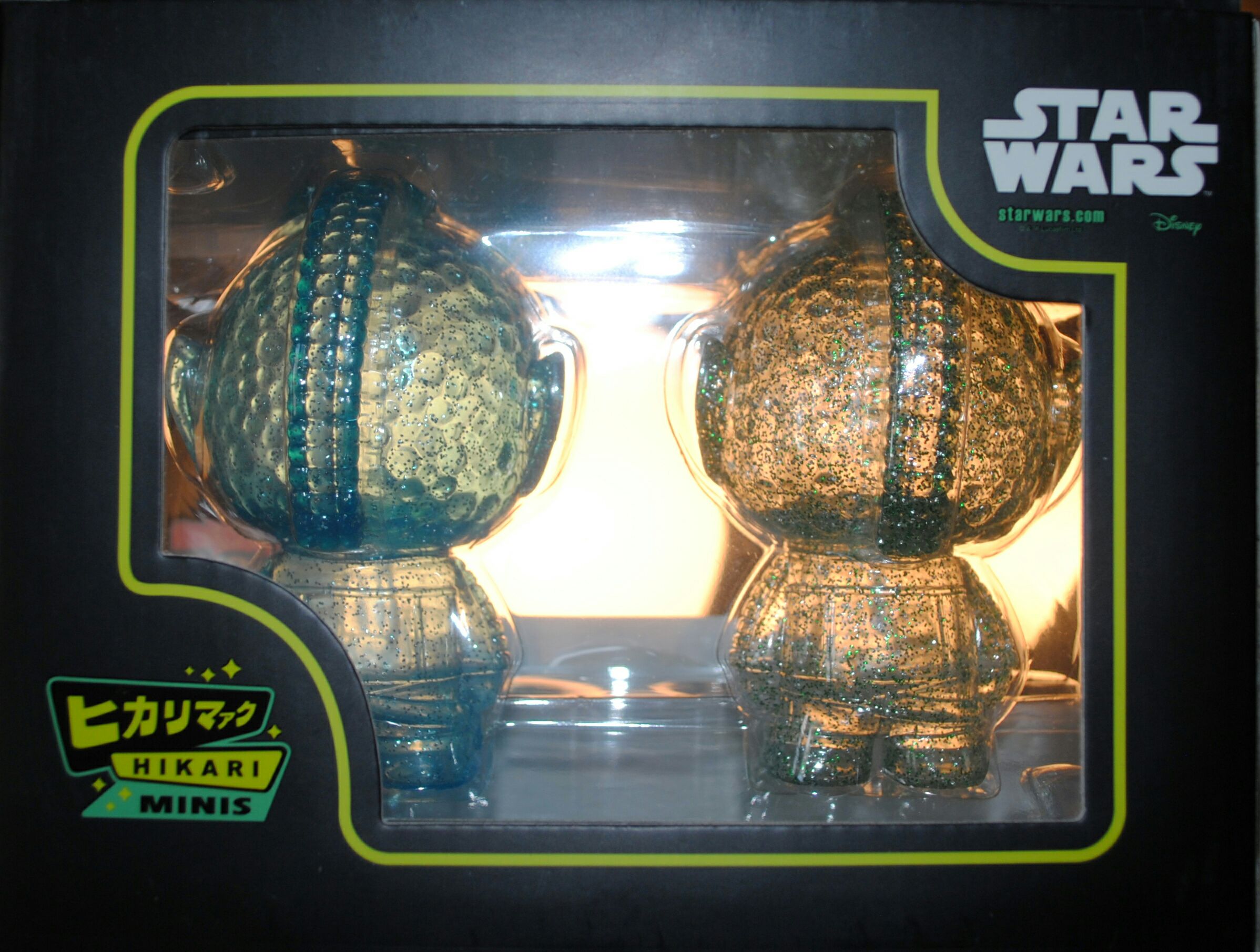 Funko Hikari Minis Movies: Star Wars Greedo 2 pack (Geen & Blue) ANH - Funko (Star Wars Episode IV A New Hope) action figure collectible [Barcode 0889698148573] - Main Image 2