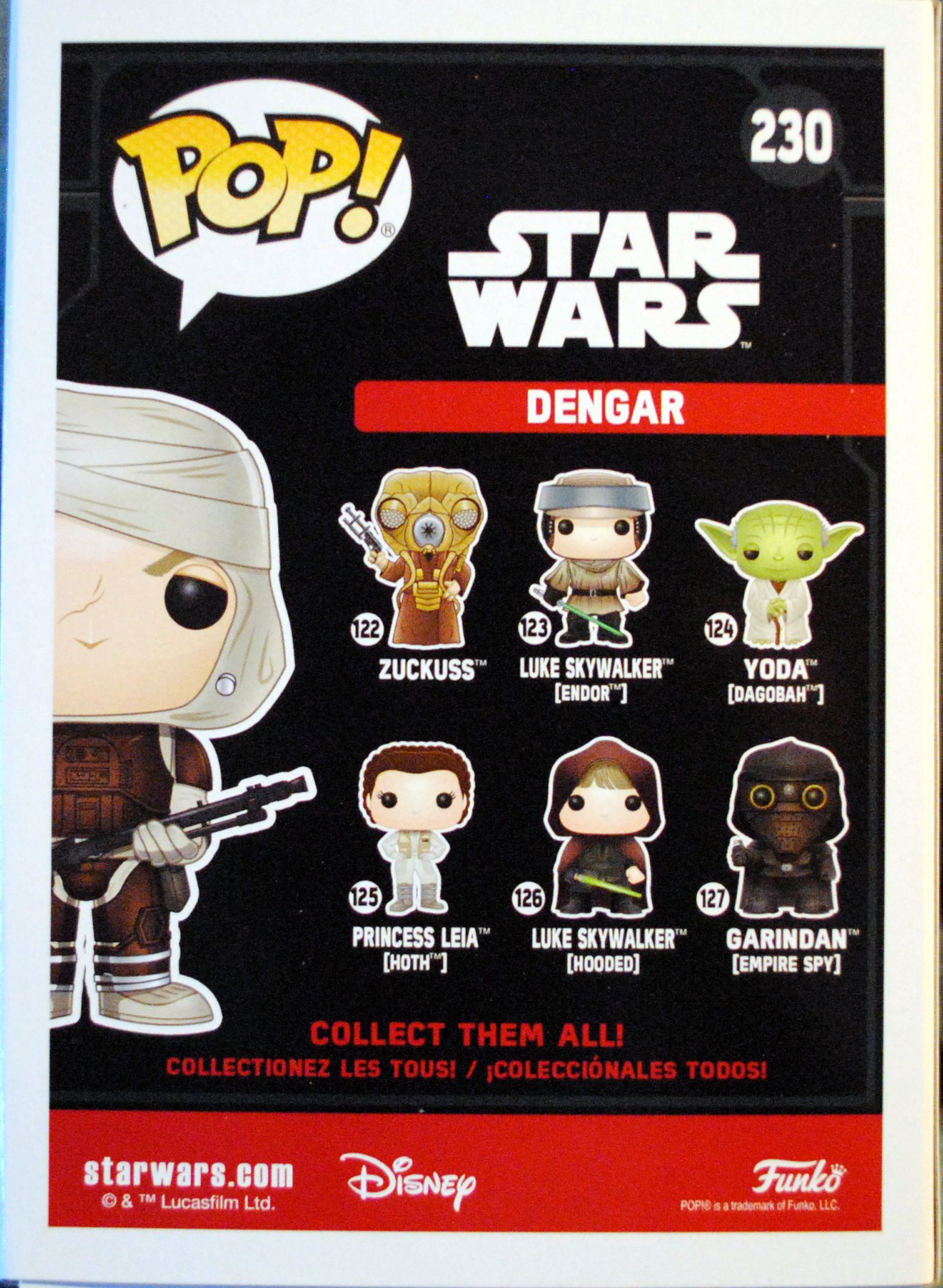 Funko Pop! Movies: Star Wars Dengar ESB - Funko (Star Wars Episode V The Empire Strikes Back) action figure collectible [Barcode 0889698209069] - Main Image 2