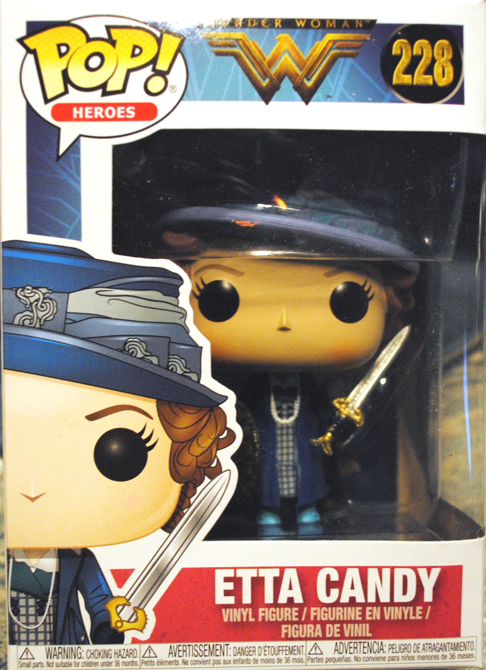 Funko Pop! Movies: Wonder Woman Movie Etta Candy - Funko (Wonder Woman Movie) action figure collectible [Barcode 0889698249720] - Main Image 1