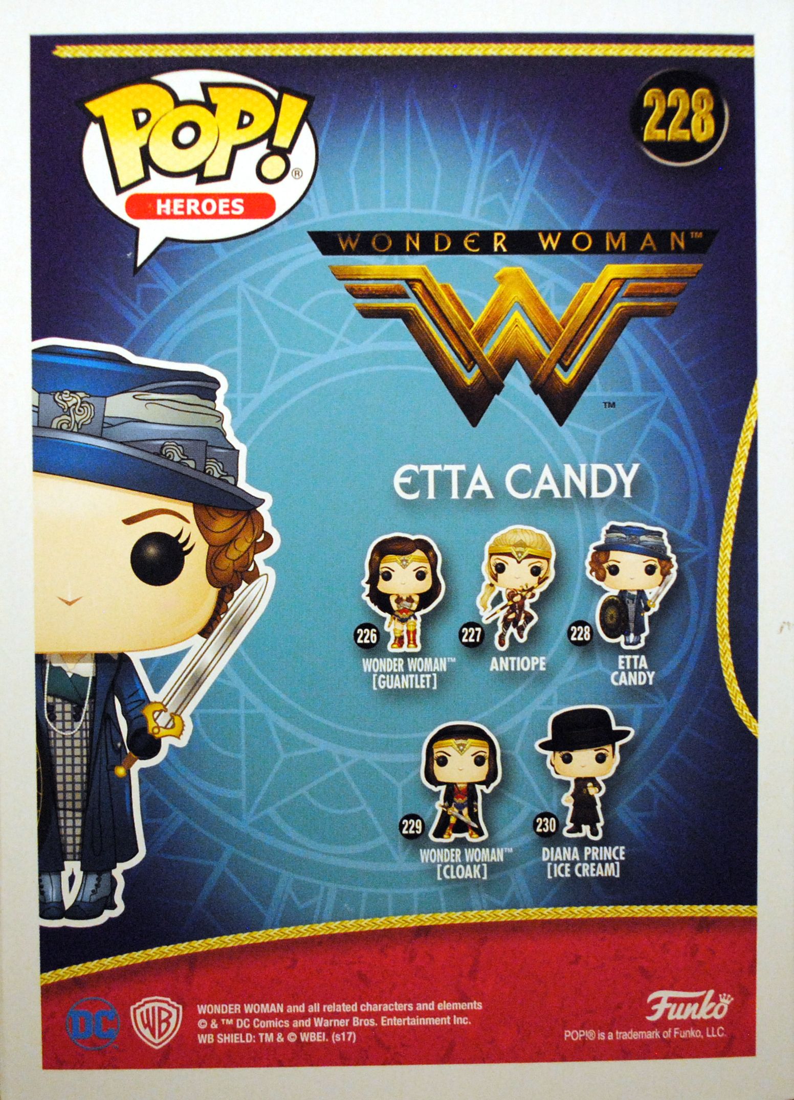 Funko Pop! Movies: Wonder Woman Movie Etta Candy - Funko (Wonder Woman Movie) action figure collectible [Barcode 0889698249720] - Main Image 2