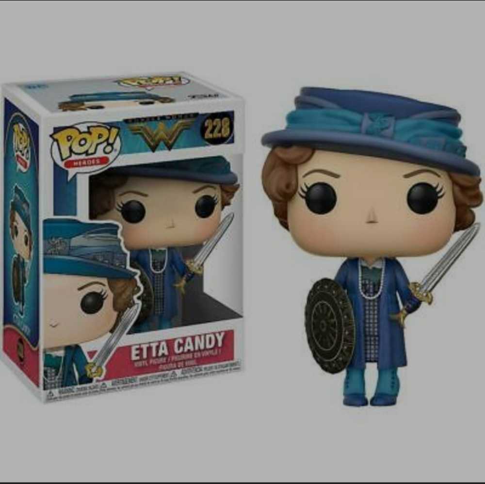Funko Pop! Movies: Wonder Woman Movie Etta Candy - Funko (Wonder Woman Movie) action figure collectible [Barcode 0889698249720] - Main Image 4