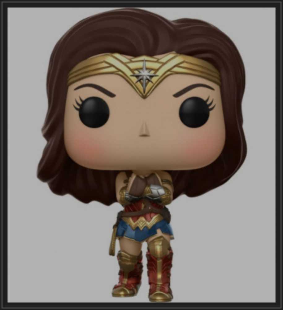 Funko Pop! Movies: Wonder Woman Movie Wonder Woman with Guantlet - Funko (Wonder Woman Movie) action figure collectible [Barcode 0889698254427] - Main Image 3