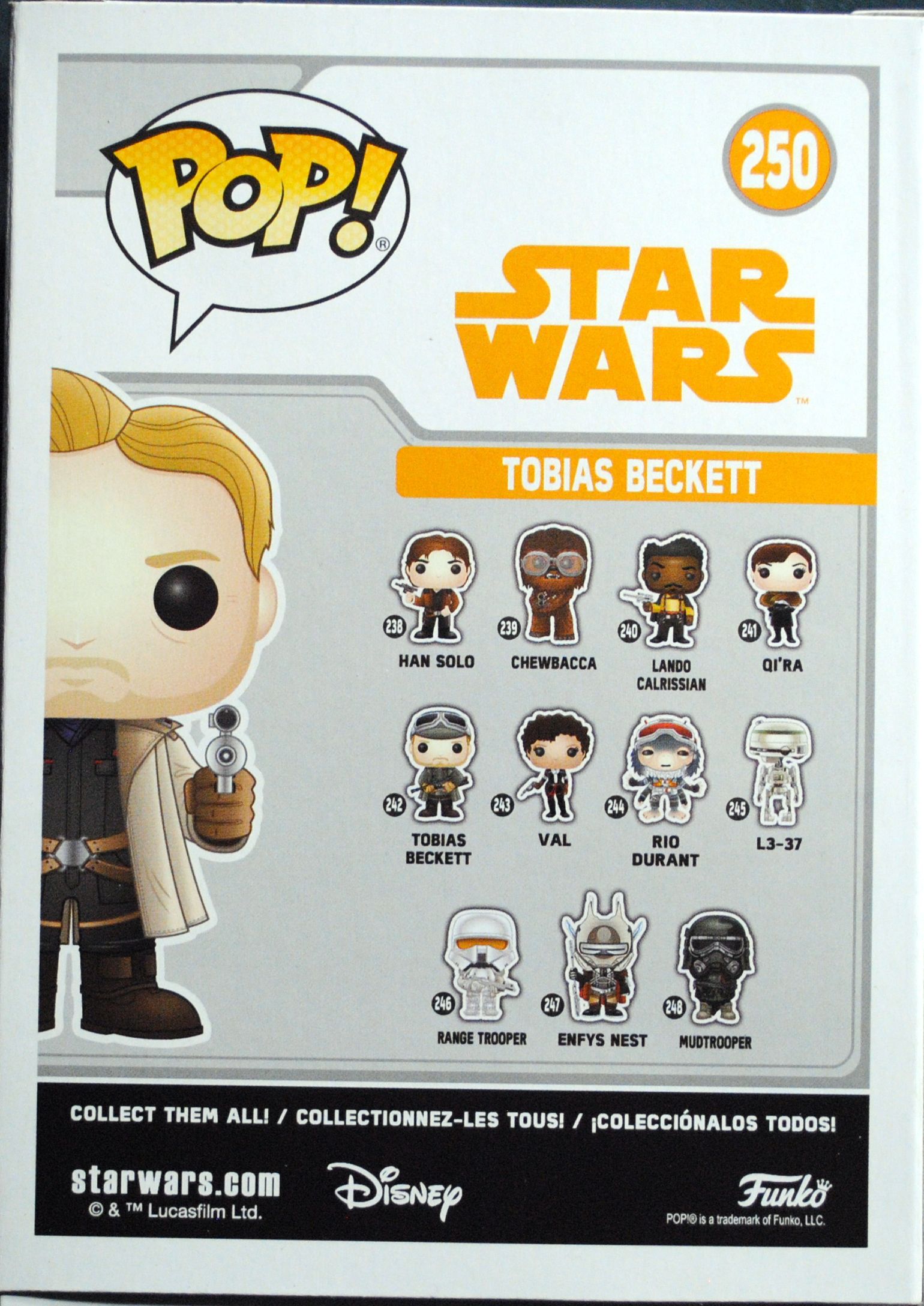 Funko Pop! Movies: Star Wars Tobias Beckett SOLO: - Funko (SOLO A Star Wars Story) action figure collectible [Barcode 0889698269780] - Main Image 2