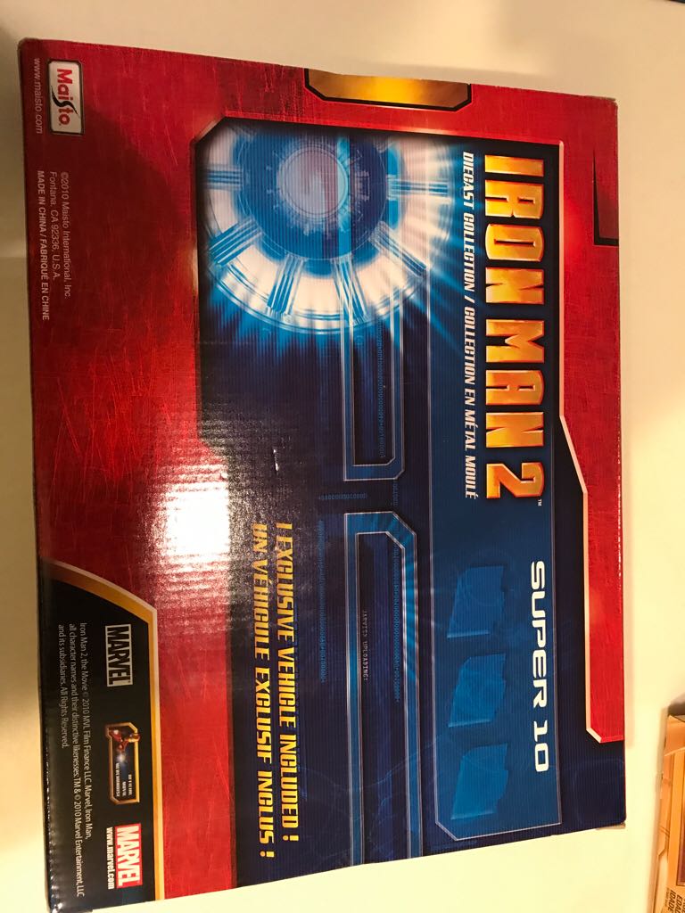 Iron Man 2 - Diecast Car Collection  action figure collectible [Barcode 090159120384] - Main Image 2