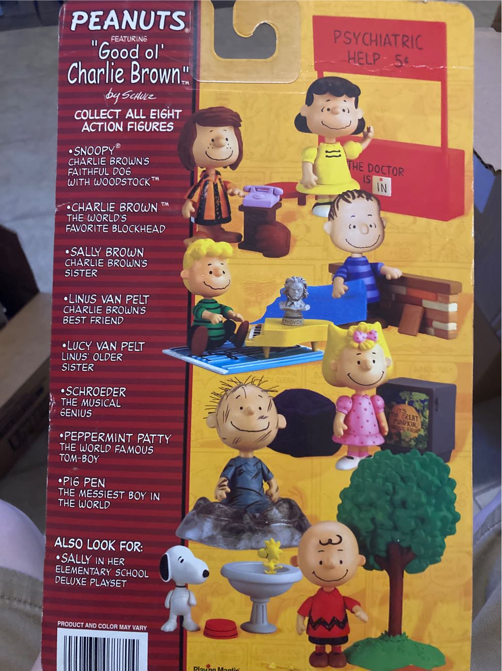 Peanuts: Charlie Brown W/Kite - Playing Mantis Inc. (Peanuts) action figure collectible [Barcode 090733077714] - Main Image 3