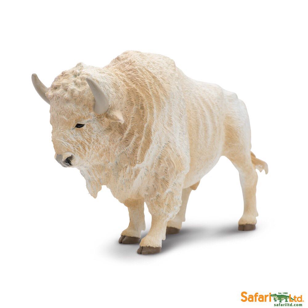 White Buffalo  - Safari Ltd action figure collectible [Barcode 095866180904] - Main Image 2