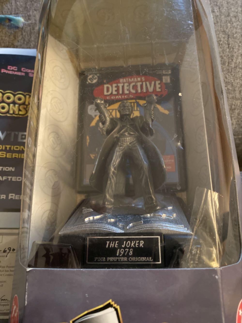 Fine Pewter Limited Edition Collections Comic Book Champions Incredible Hulk Statue  - Racing Champions (Fine Pewter Limited Edition Collector Series) action figure collectible [Barcode 095949100003] - Main Image 4