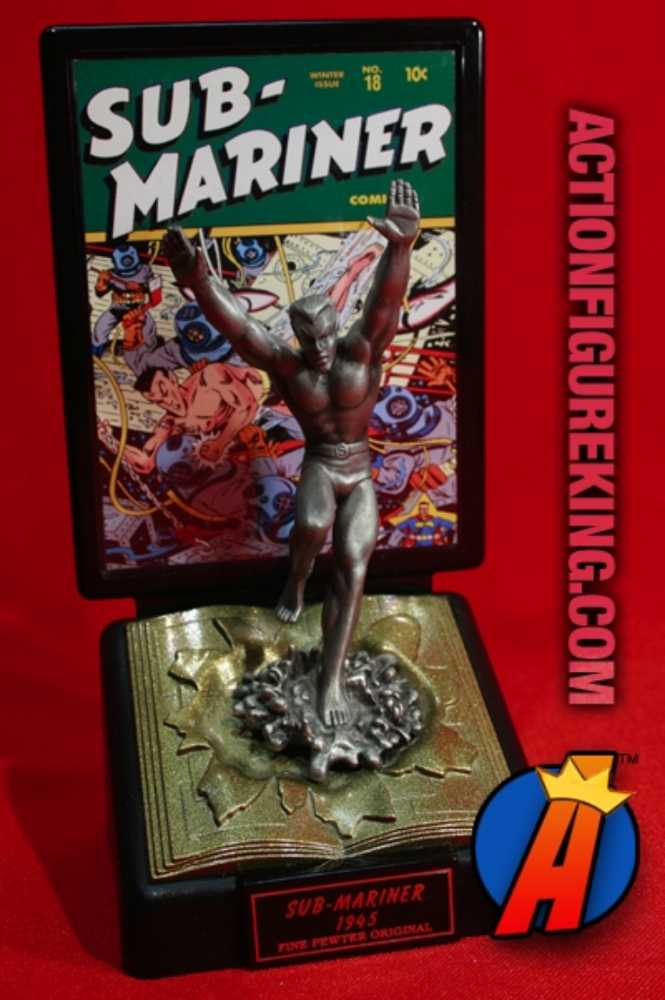 Fine Pewter Limited Edition Collections Comic Book Champions Sub-Mariner Figure - Marvel Characters Inc (Fine Pewter Limited Edition Collector Series) action figure collectible [Barcode 095949105077] - Main Image 2