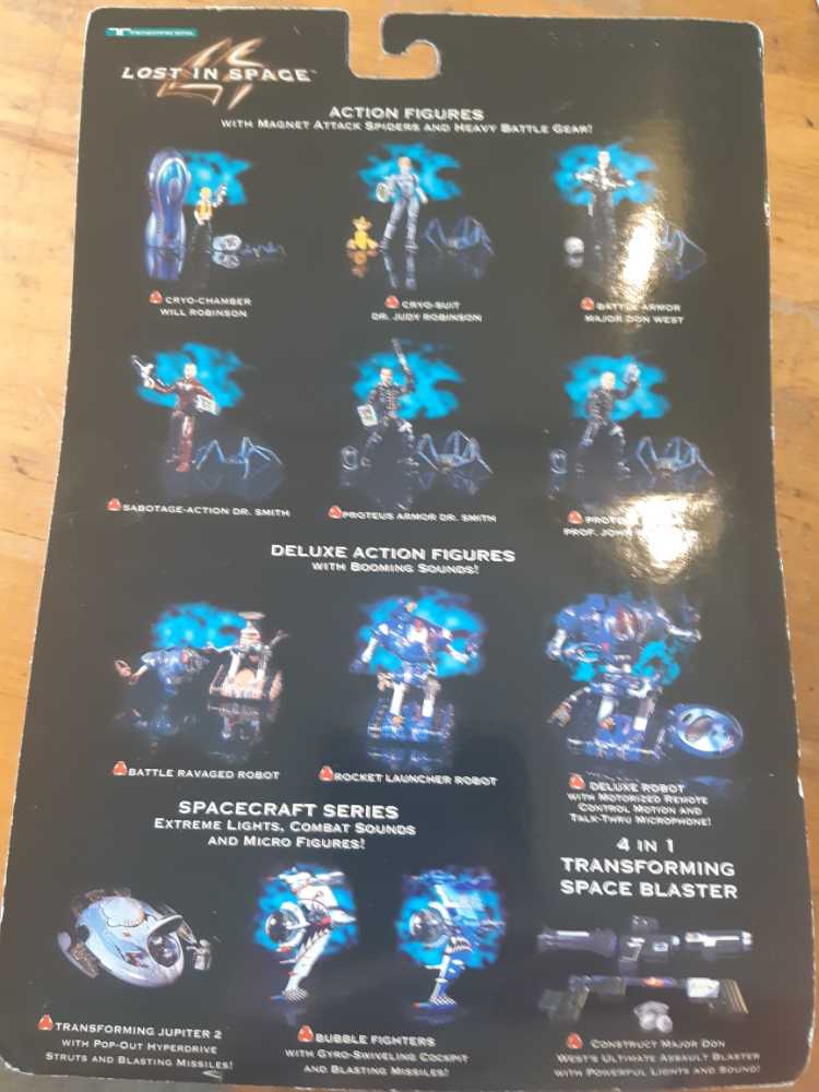 Prof. John Robinson (Proteus Armor) - Trendmasters (Lost In Space) action figure collectible [Barcode 096882083897] - Main Image 2