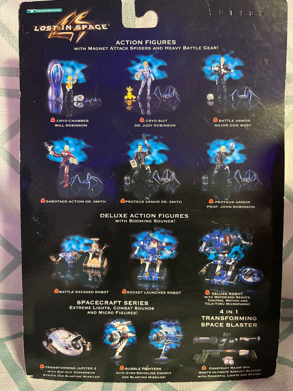 Dr. Judy Robinson (Cyro Suit) - Trendmasters (Lost In Space) action figure collectible [Barcode 096882083910] - Main Image 3