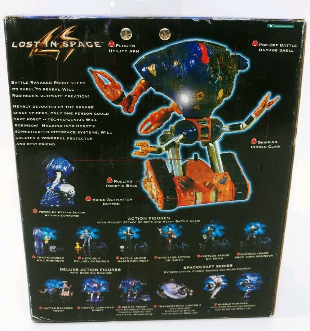 Lost In Space Battle Ravaged Robot Mint In Box - Trendmasters, INC (Mix) action figure collectible [Barcode 096882083996] - Main Image 2
