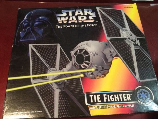 Power of the Force: TIE Fighter (Original Shipping Box 2pk) - Kenner / Boys action figure collectible [Barcode 10076281697755] - Main Image 2