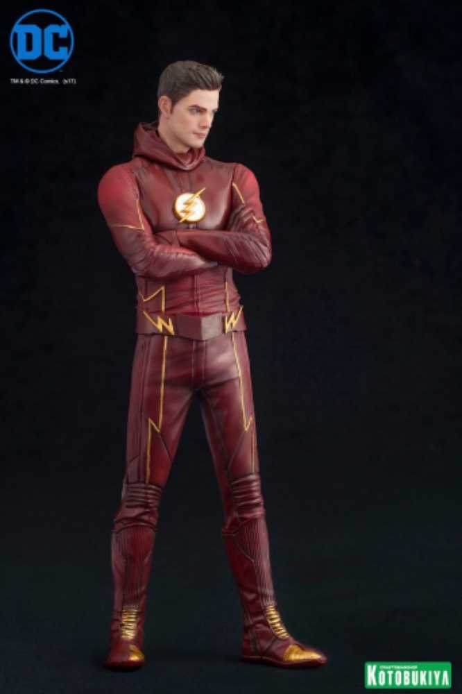 ArtFX+ Justice League The Flash  - Kotobukiya (DC Comics) action figure collectible [Barcode 190526001220] - Main Image 3