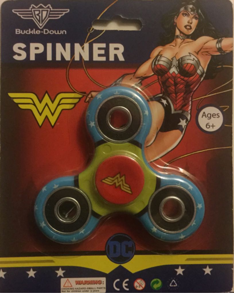 WONDER WOMAN Spinner - Buckle-Down (DC Comics - Super Heroes) action figure collectible [Barcode 190882315610] - Main Image 2