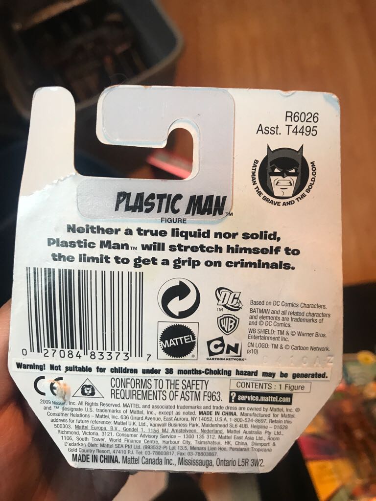 Batman Action League Plastic Man   action figure collectible [Barcode 027084833737] - Main Image 2