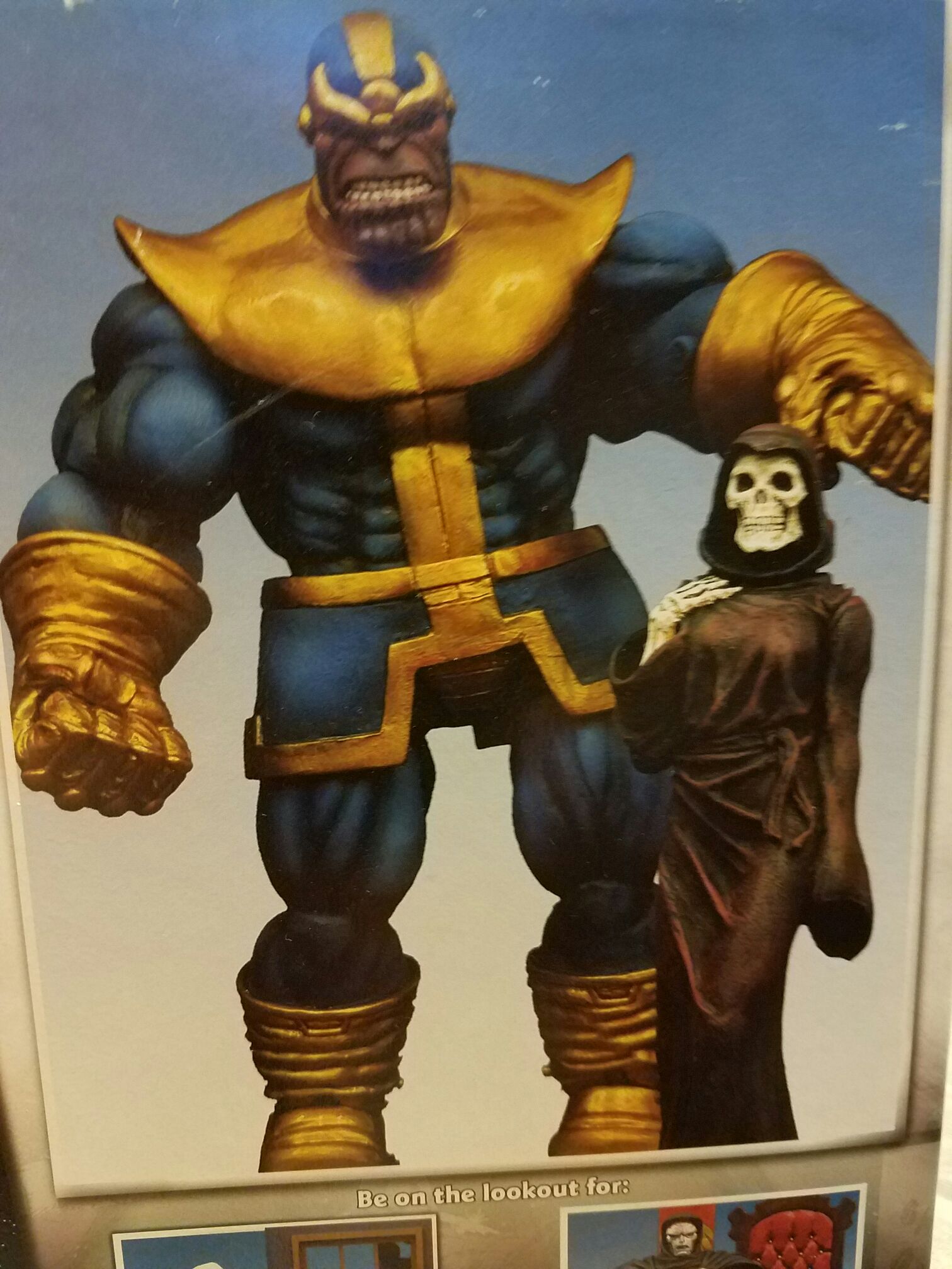 Thanos & Death - Diamond Select Toys (Marvel) (Fantastic Four) action figure collectible [Barcode 2698529107799] - Main Image 2
