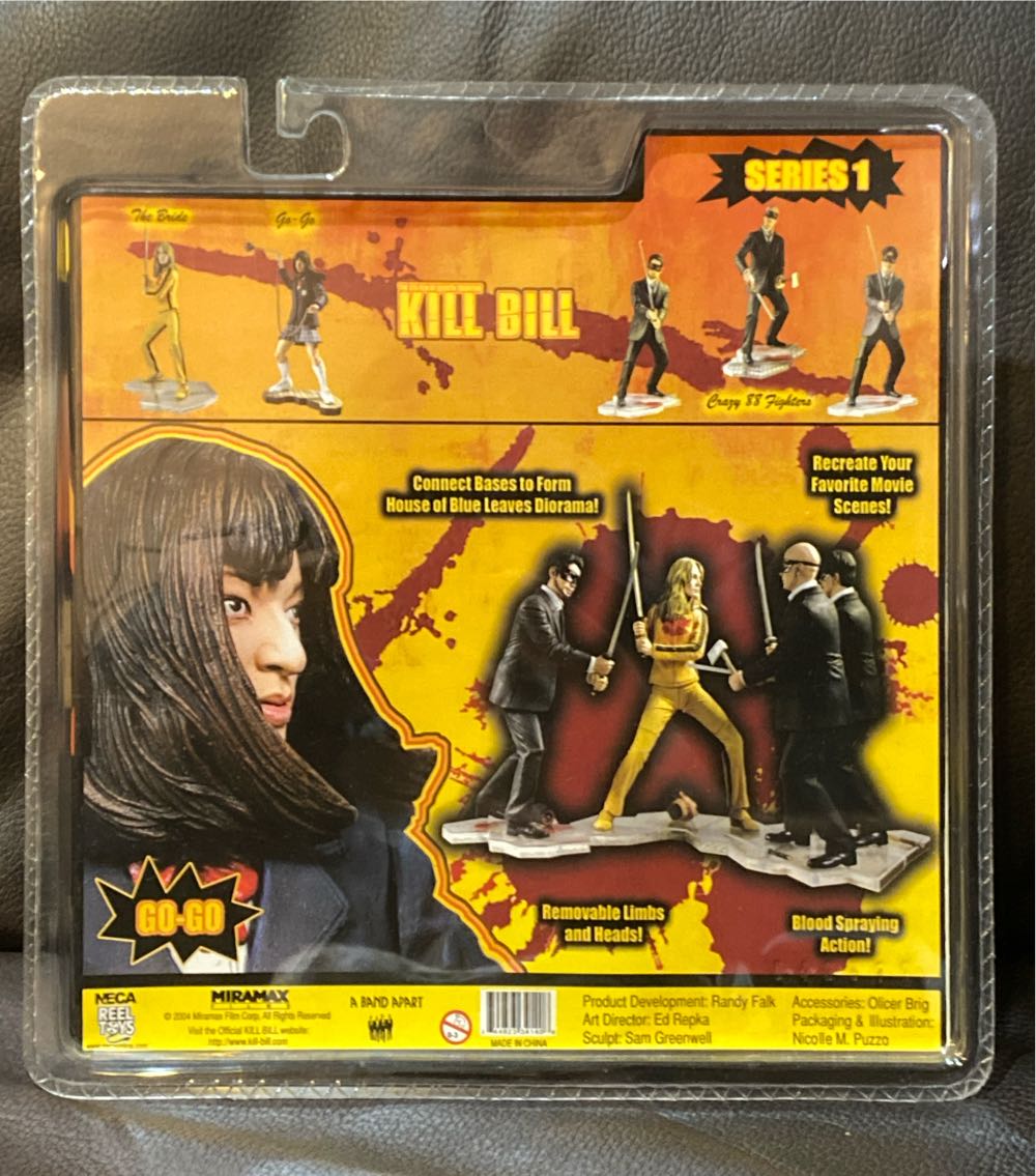 Kill Bill Series 1 Go-Go - Neca Toys (Kill Bill Vol. 1) action figure collectible [Barcode 344823341408] - Main Image 3