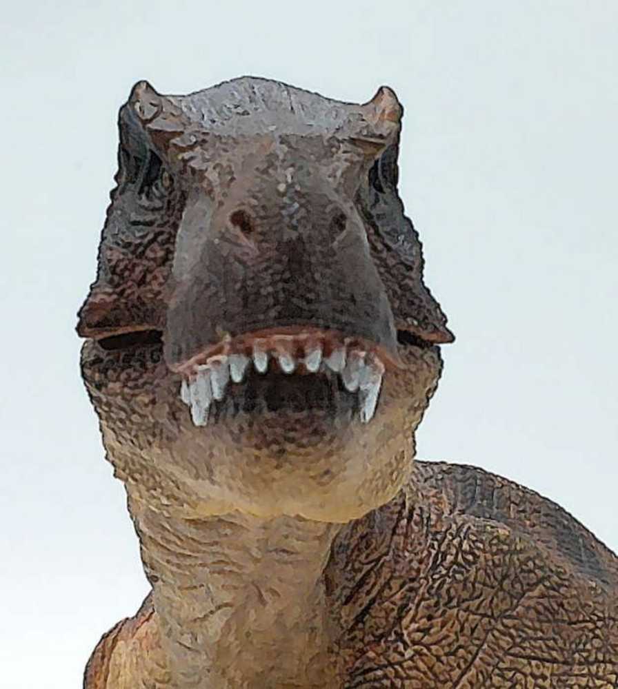 Tyrannosaurus Rex ongoing T-Rex 34 cm dinosaur Papo 55057 NOVELTY 2016 - Papo (Dinosaurs) action figure collectible [Barcode 3465000550578] - Main Image 2
