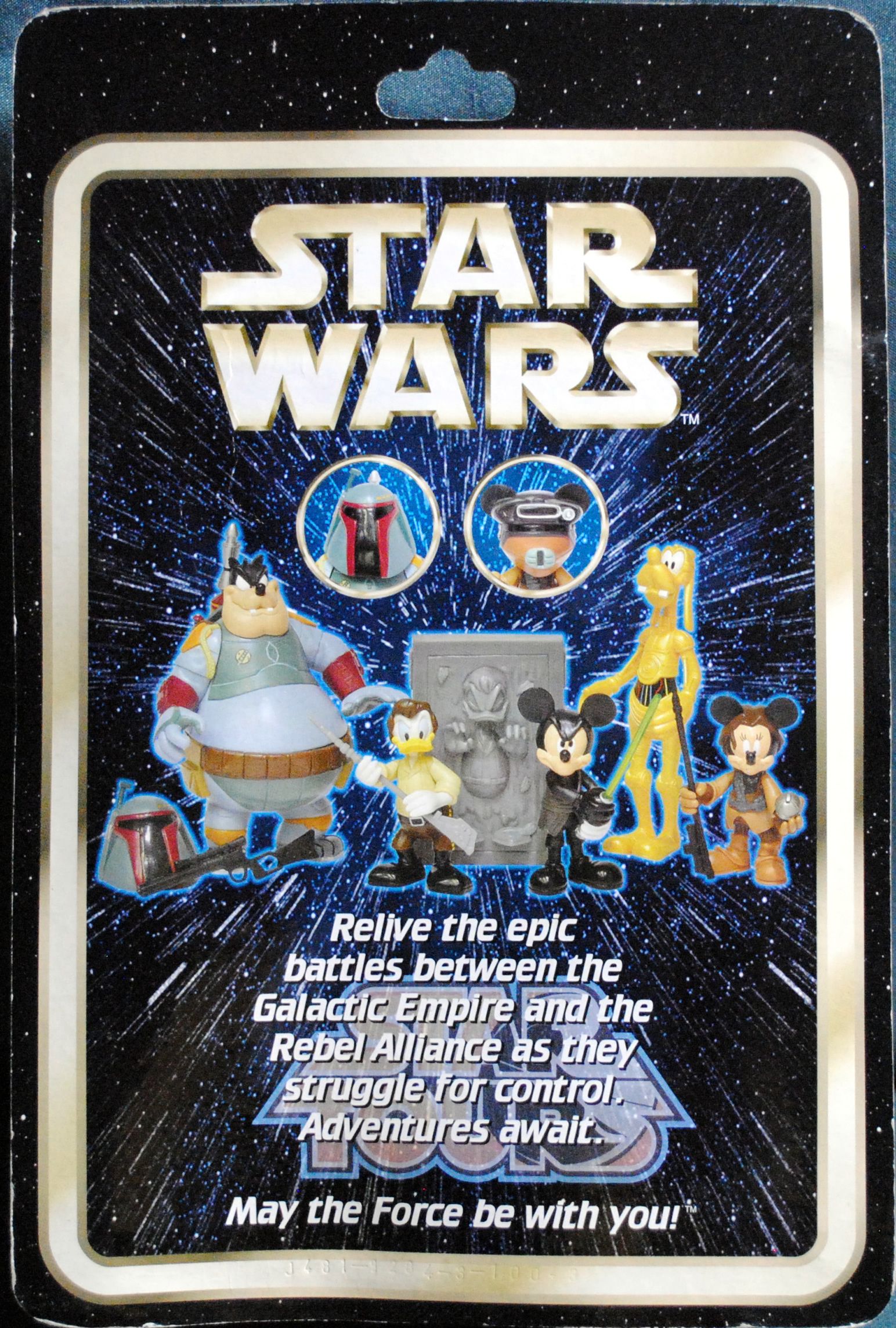 Disney Star Tours figure Goofy as C-3PO - Disney Parks (Disney Star Tours) action figure collectible [Barcode 400000071886] - Main Image 2