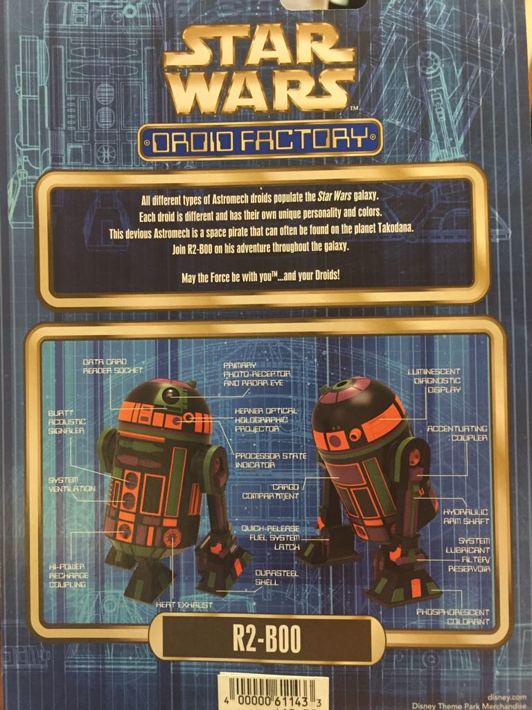 R2-B00 - Disney Theme Park Merchandise (Star Wars: Holiday Edition) action figure collectible [Barcode 400000611433] - Main Image 2