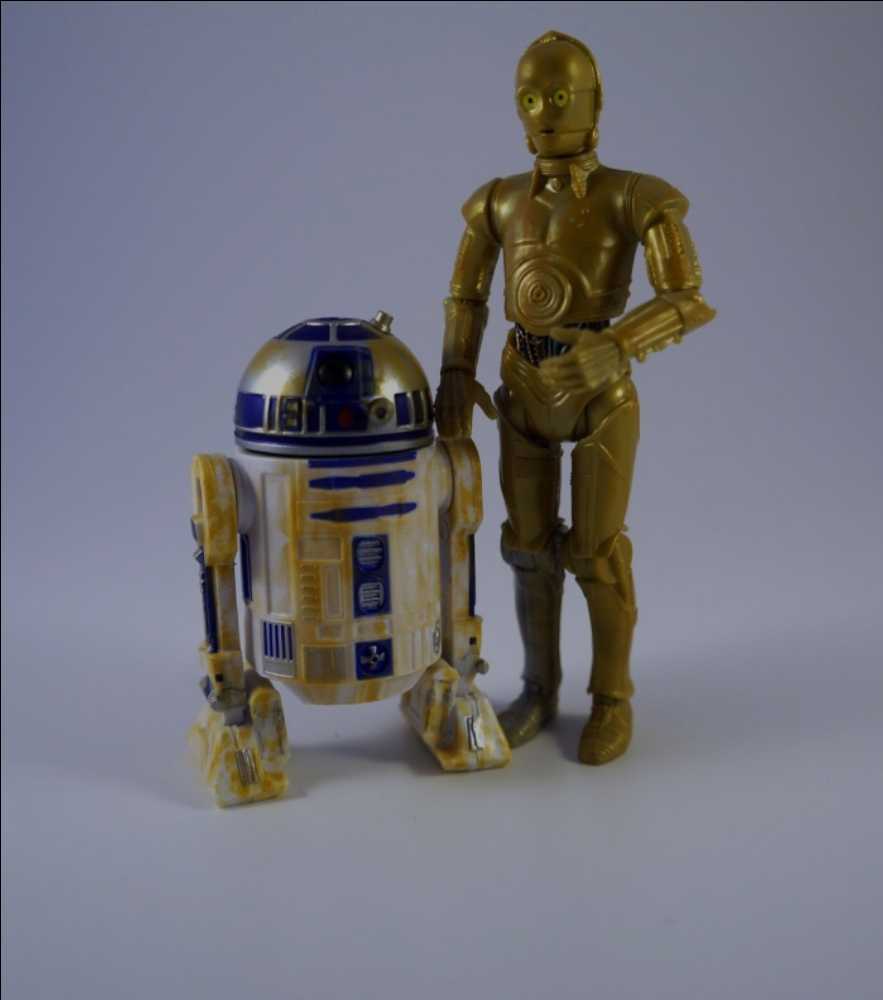 C-3PO and R2-D2 - Disney Parks (Star Wars) action figure collectible [Barcode 400000733913] - Main Image 4