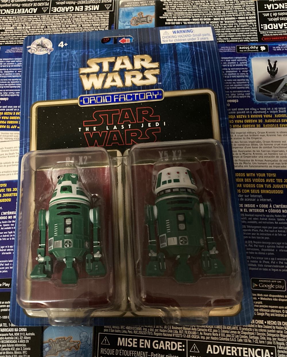 R4-X2 & Y5–X2 - Disney Theme Park Merchandise (Star Wars: The Last Jedi) action figure collectible [Barcode 400020231840] - Main Image 3