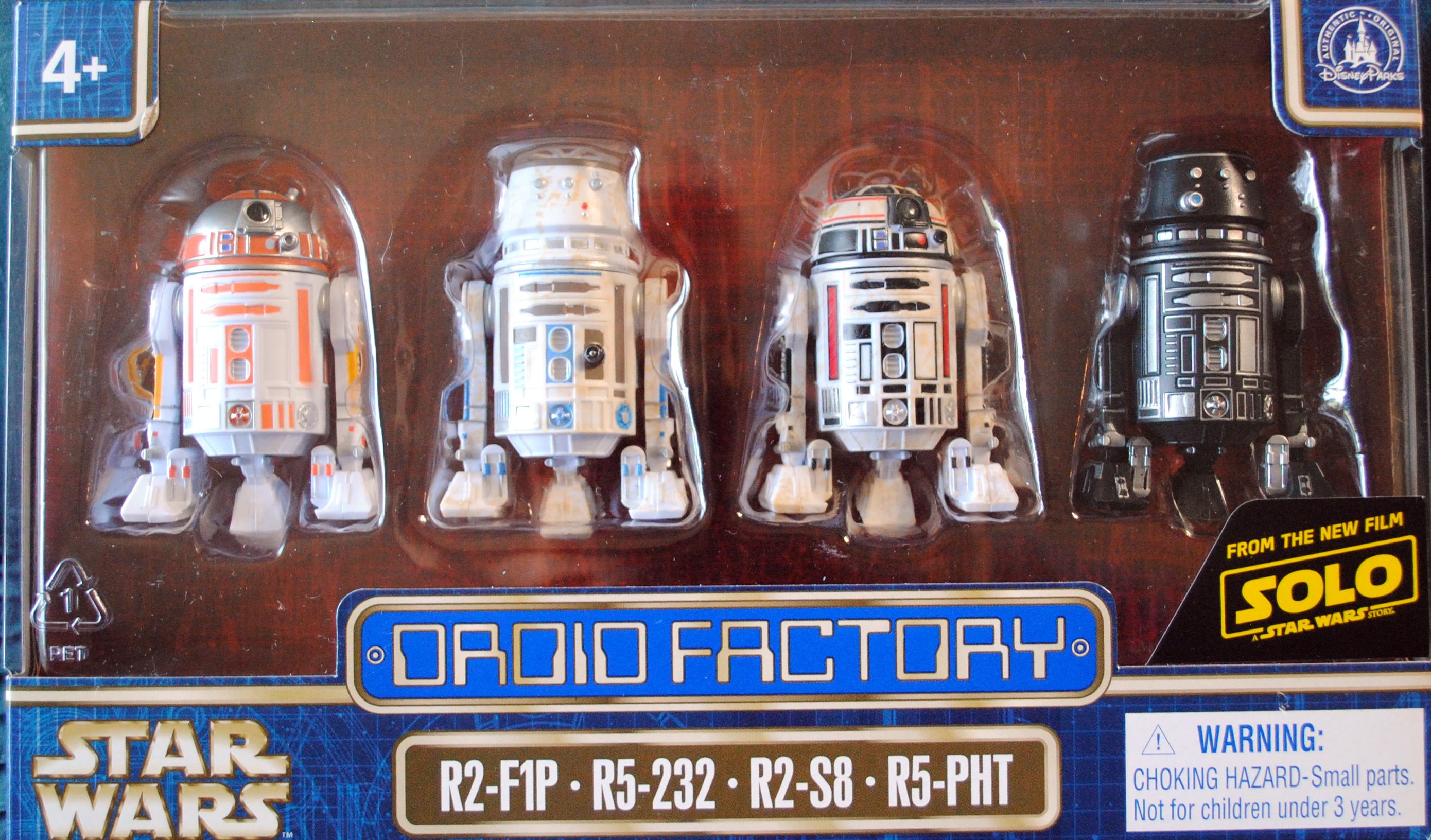 Disney Droid Factory : SOLO Boxset - Disney Parks (Disney Droid Factory) action figure collectible [Barcode 400020634887] - Main Image 1