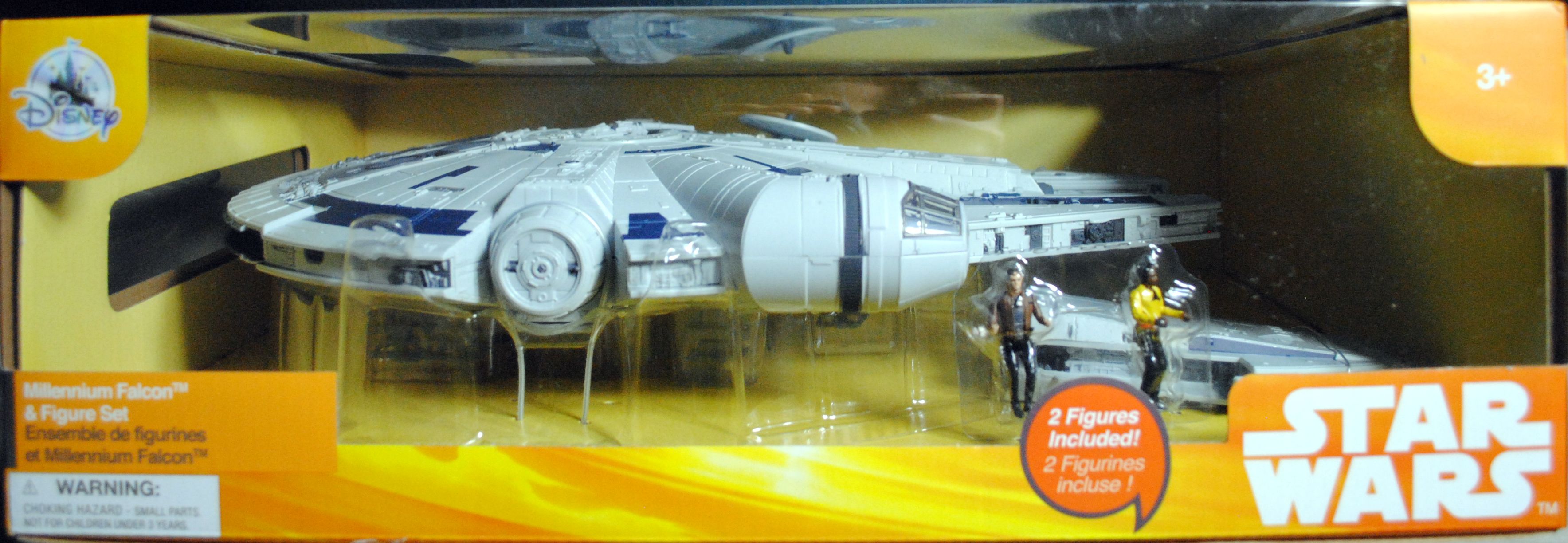 Disney Star Wars Han Solo: Lando Calrissian & Millennium Falcon Set - Disney Parks (SOLO A Star Wars Story) action figure collectible [Barcode 400020696472] - Main Image 2