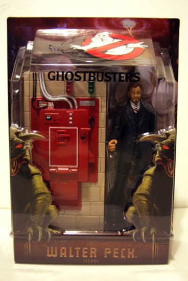 Walter Peck (With Containment Unit) - Mattel (Ghostbusters) action figure collectible [Barcode 027084836394] - Main Image 2