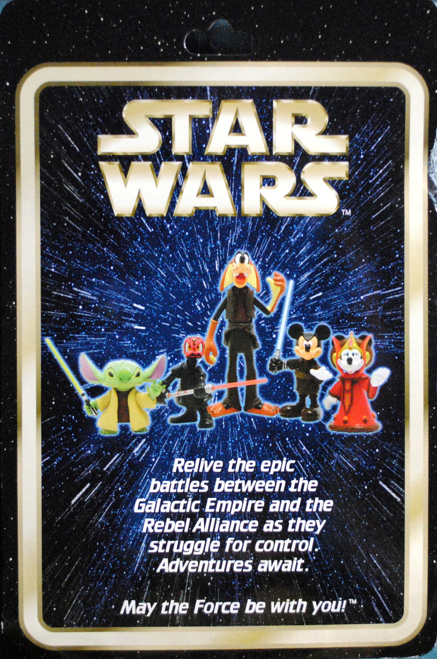 Star Wars Stitch as Yoda - Authentic Original Disney Parks (Disney Star Tours Series 2) action figure collectible [Barcode 400127736323] - Main Image 2