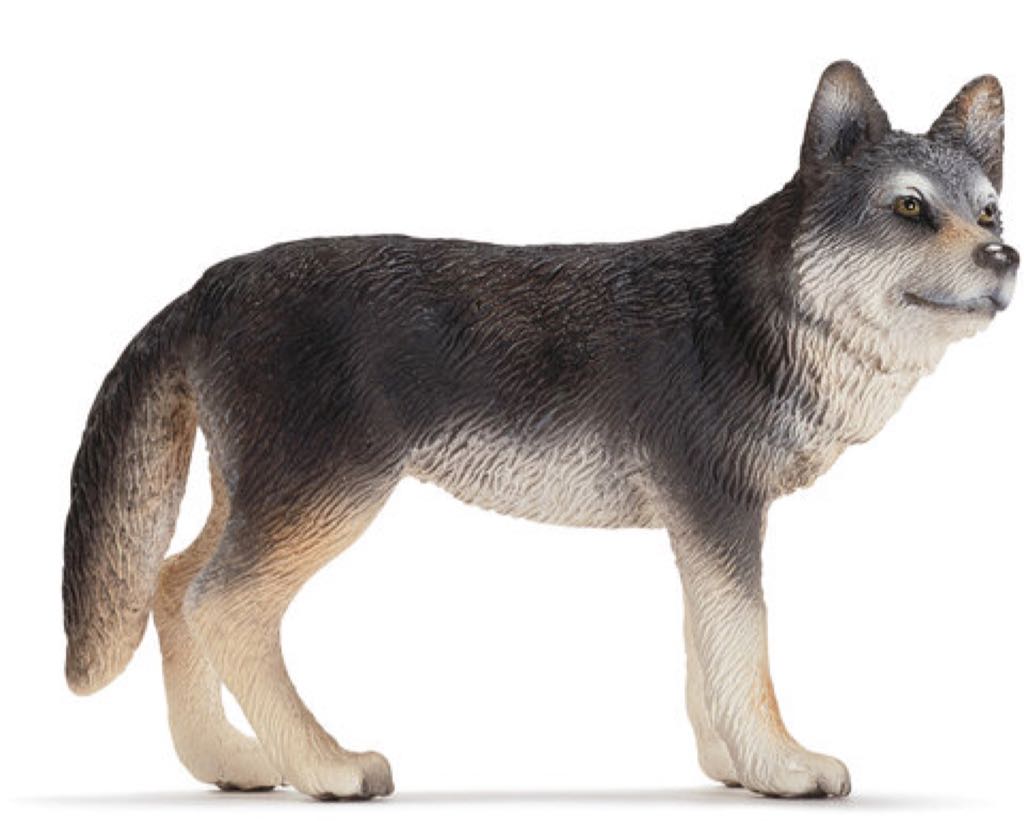 SCHLEICH WOLF #14605 HOWLING #14626 & CUB #14606** IN FACTORY PLASTIC  action figure collectible [Barcode 4005086146051] - Main Image 1