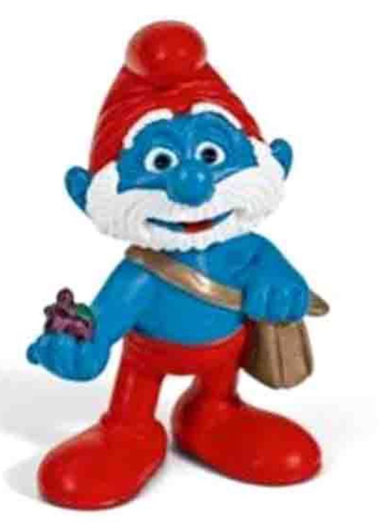 Papa SmurfSmurfs Figurine - Schleich (The Smurfs) action figure collectible [Barcode 4005086207547] - Main Image 2