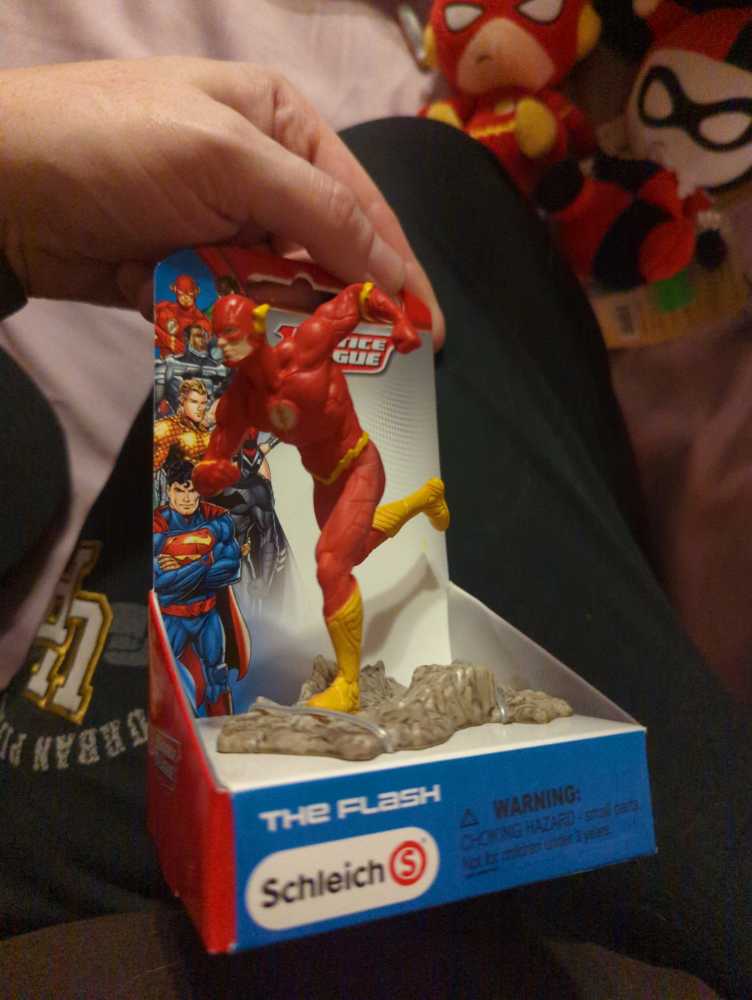 Justice League The Flash Figure - Schleich (DC Comics) action figure collectible [Barcode 4005086225084] - Main Image 2