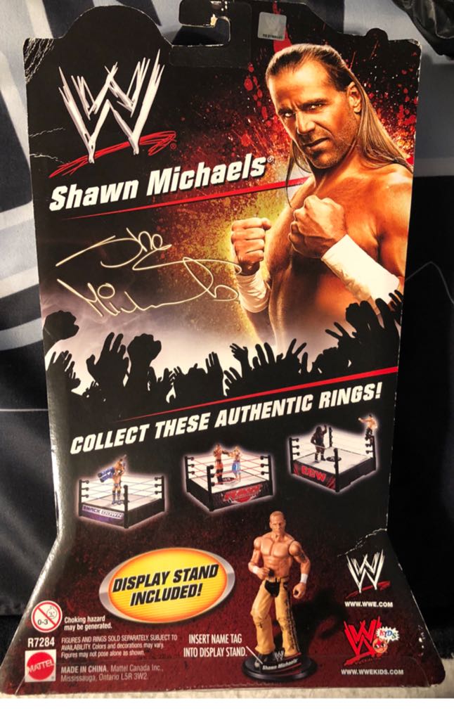 WWE Shawn Michaels - Mattel (WWE/WWF) action figure collectible [Barcode 027084845150] - Main Image 2