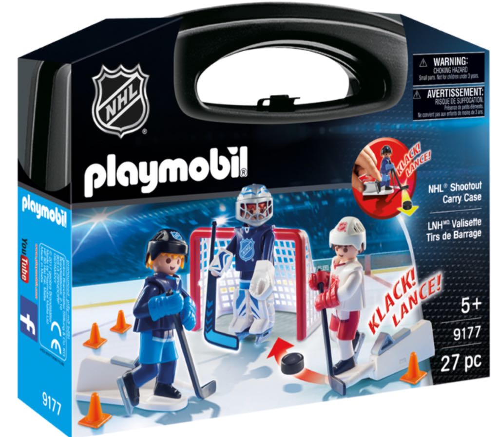 NHL Shootout Carry Case - Playmobil (Playmobil NHL) action figure collectible [Barcode 4008789091772] - Main Image 2