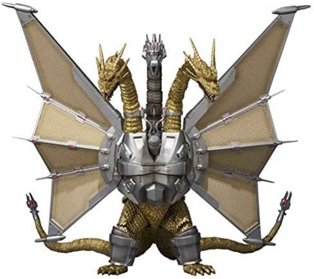 Mecha King Ghidorah (1991)  - Bandai Tamashii Nations (S.H. MonsterArts) action figure collectible [Barcode 4215879366669] - Main Image 3