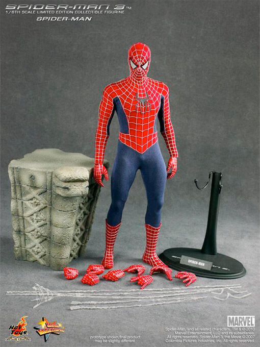 Spider-man 3 - Hot Toys action figure collectible [Barcode 4297011173779] - Main Image 2