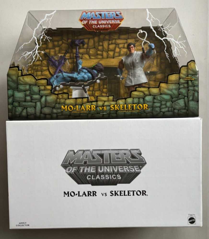 MOTU Classics Mo-Larr vs Skeletor - Mattel (Masters Of The Universe Classics) action figure collectible [Barcode 027084891188] - Main Image 4
