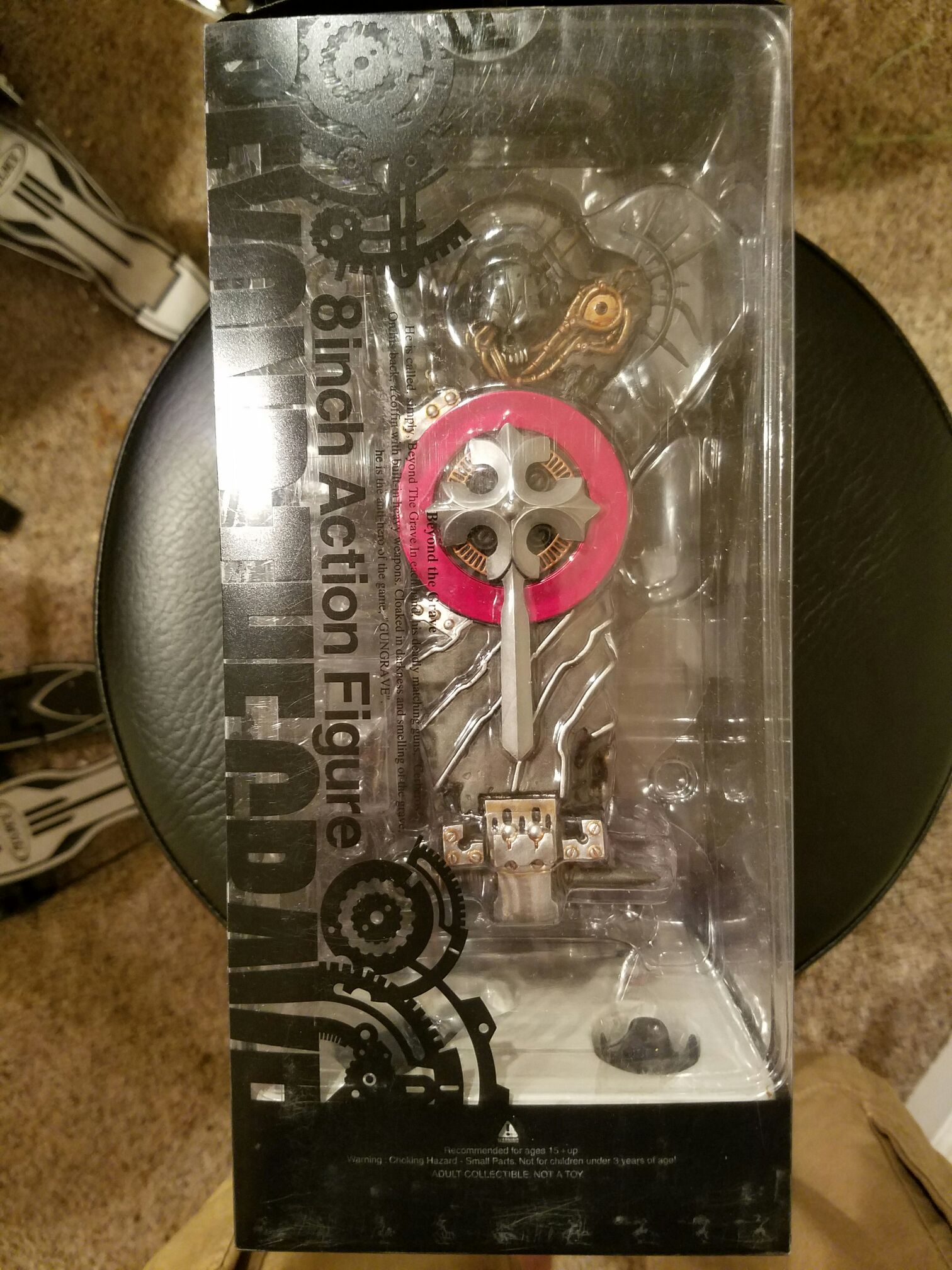 Gungrave : Beyond The Grave Pvc Figure Kaiyodo 2003 - Kaiyodo (Gungrave) action figure collectible [Barcode 4525296010060] - Main Image 2